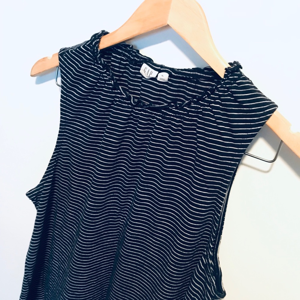 GAP Striped Sleeveless Tank